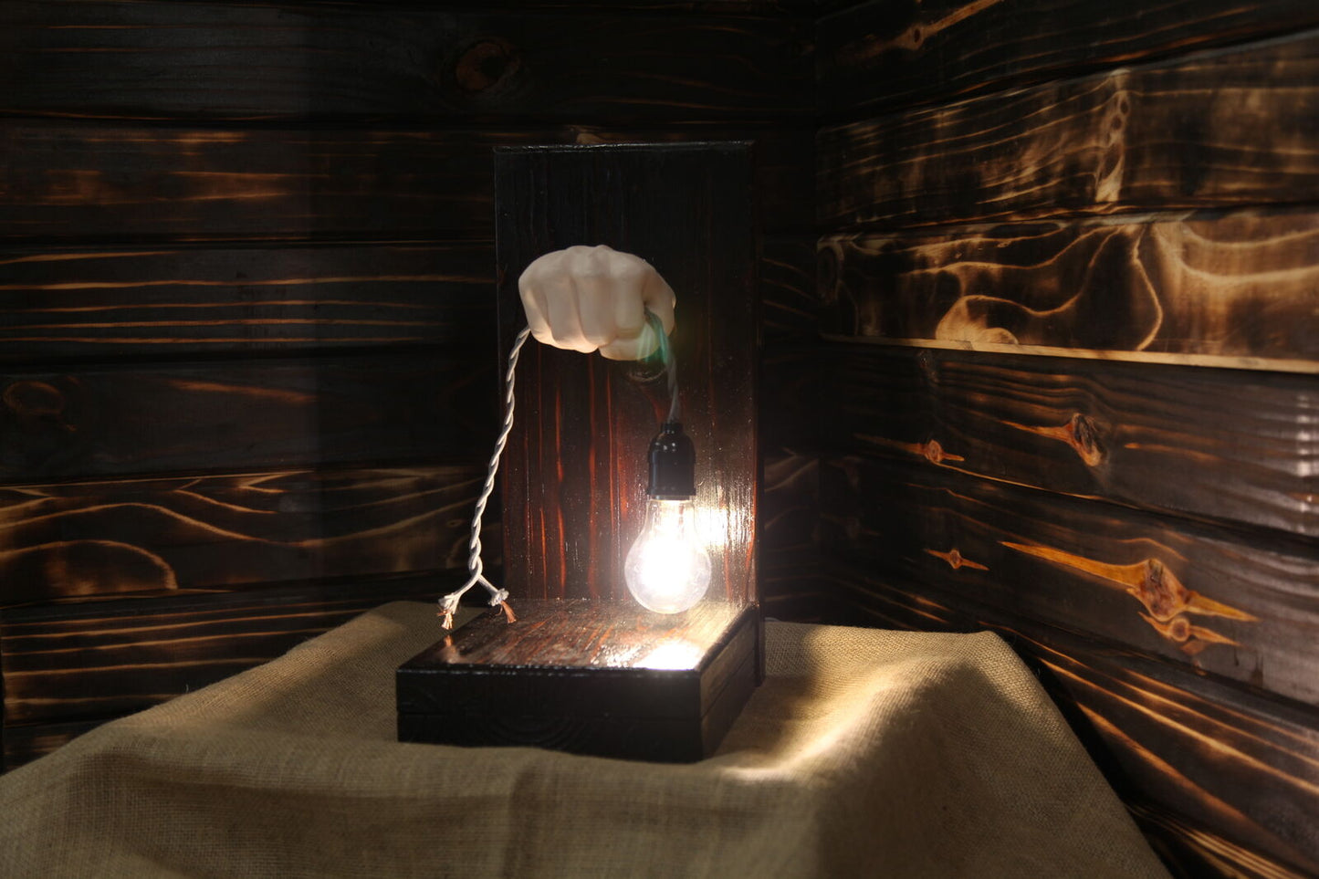 Hand holding Light